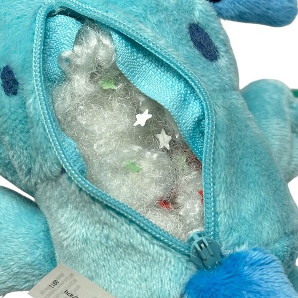 Wuggle Pets Plush Dog Blue Backpack Clip 6 Inch Stuffed Toy Charm Cards - Picture 7 of 10